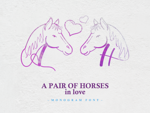 A Pair of Horses in Love