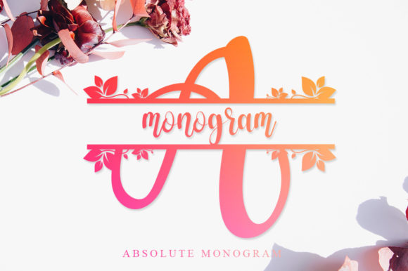 Absolute Monogram: A Decorative Typeface That Elevates Digital Branding