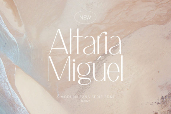 Altaria Miguel: A Sans Serif That Whispers Romance