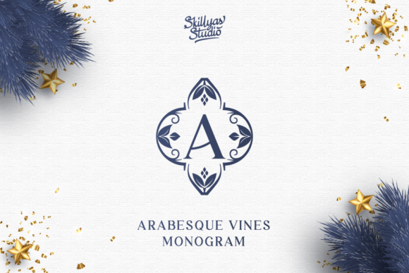 Arabesque Vines Monogram: A Decorative Typeface That Earns Its Place