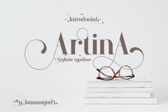 Artina: A Luxurious Serif Font for Romantic Branding