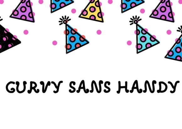 Curvy Sans Handy: A Playful Slab Serif for Handmade Charm