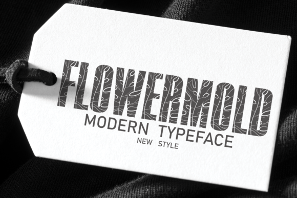 Flower Mold: A Decorative Font That Makes Your Brand Feel Intentional