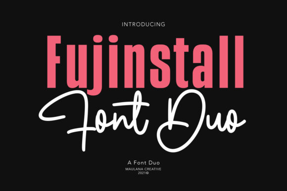 Fujinstall Font Duo: A Versatile Typeface for Modern Campaigns