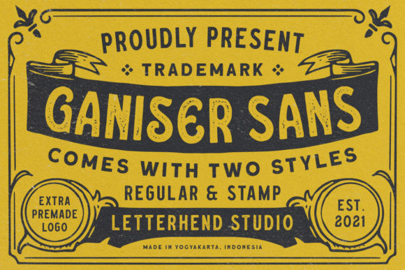 Ganiser Sans: A Warm, Nostalgic Sans Serif for Real Small Business Brands
