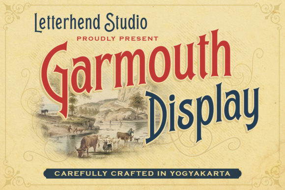 Garmouth: A Bold Serif Font for Digital Branding