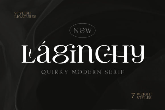 Laginchy: A Bold Serif Font for Editorial Impact