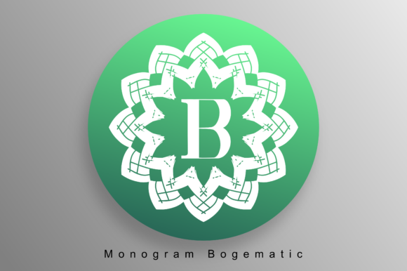 Monogram Bogematic: A Decorative Font for Scroll-Stopping Brand Moments
