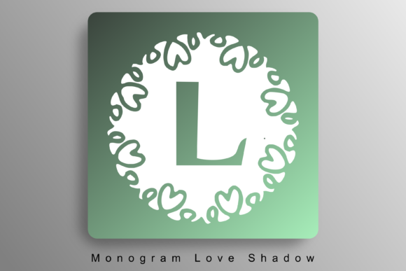 Monogram Love Shadow: A Decorative Font That Elevates Your Brand