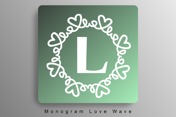 Monogram Love Wave: A Decorative Font That Elevates Your Brand