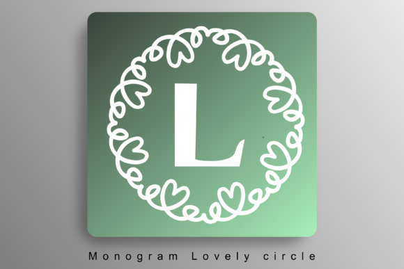 Monogram Lovely Circle: A Decorative Font That Earns Its Place