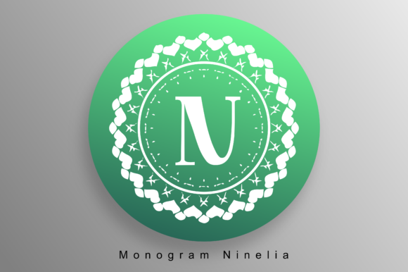 Monogram Ninelia: A Decorative Font That Elevates Brand Voice