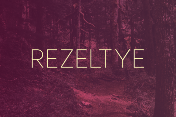 Rezeltye: A Refined Sans Serif for Thoughtful Branding