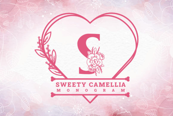 Sweety Camellia Monogram: A Decorative Font That Earns Its Place