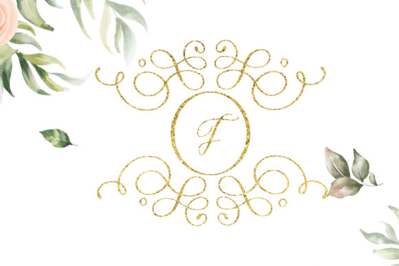 Swirl Monogram: A Decorative Font for Web Design